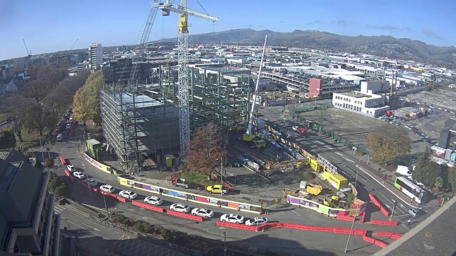 Timelapse of the Christchurch Outpatients Building (July 2016 to January 2018)