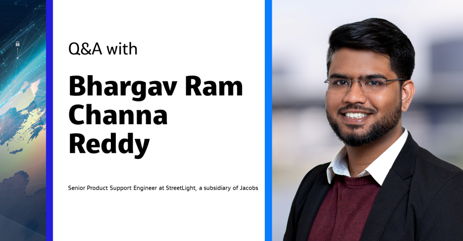 Q&A with Bhargav Ram Channa Reddy