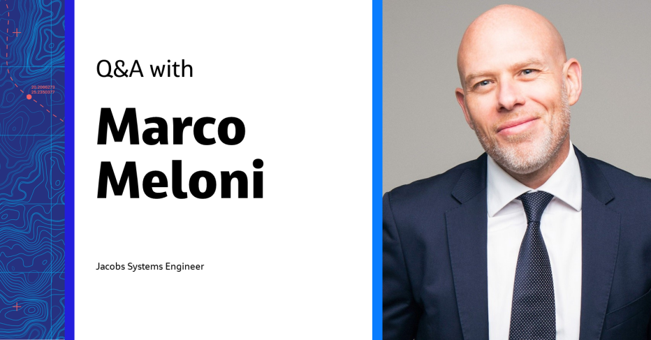 Q&A with Marco Meloni Jacobs Systems Engineer